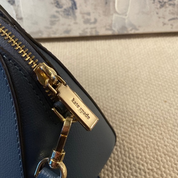 💙NWT Kate Spade New York Phoebe Refined Grain Bluestone  Small Handbag - Picture 9 of 16